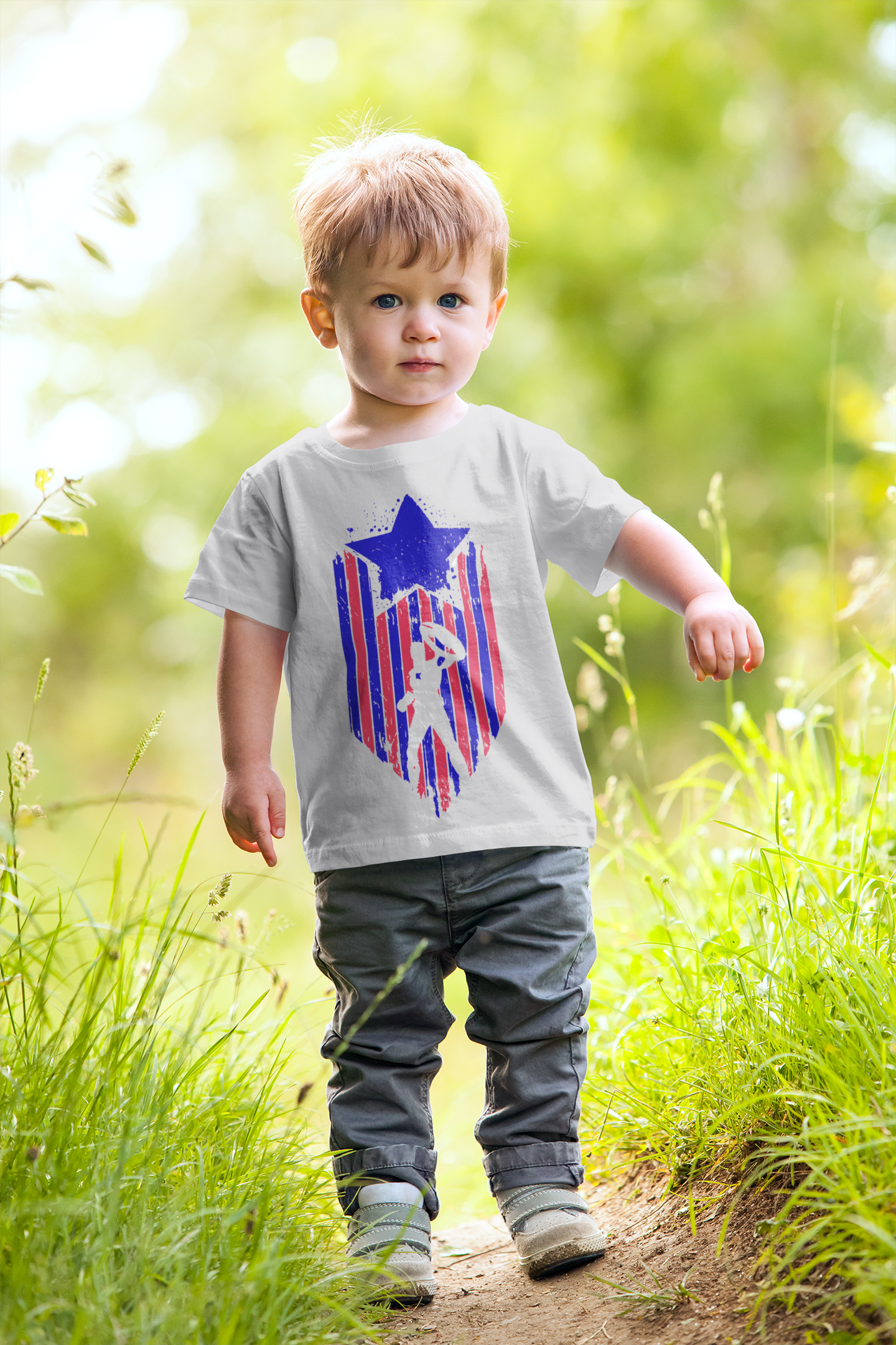 Captain America Web Series Half Sleeves T-Shirt for Boy-FunkyTeesClub