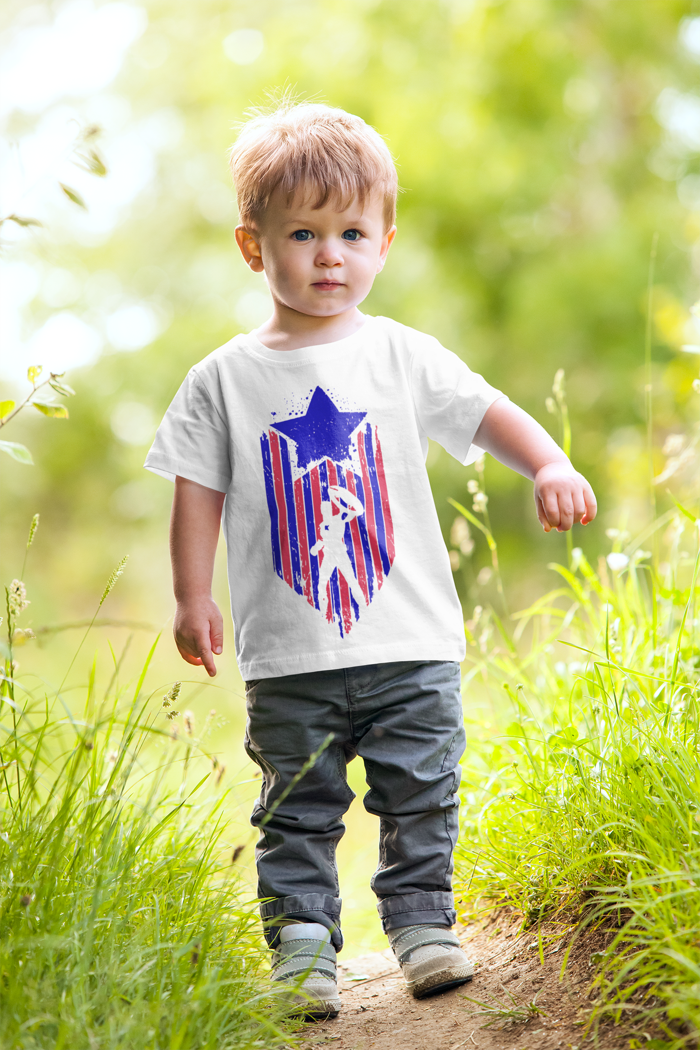 Captain America Web Series Half Sleeves T-Shirt for Boy-FunkyTeesClub