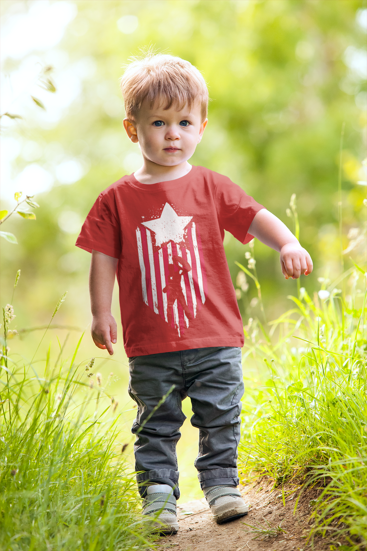 Captain America Web Series Half Sleeves T-Shirt for Boy-FunkyTeesClub