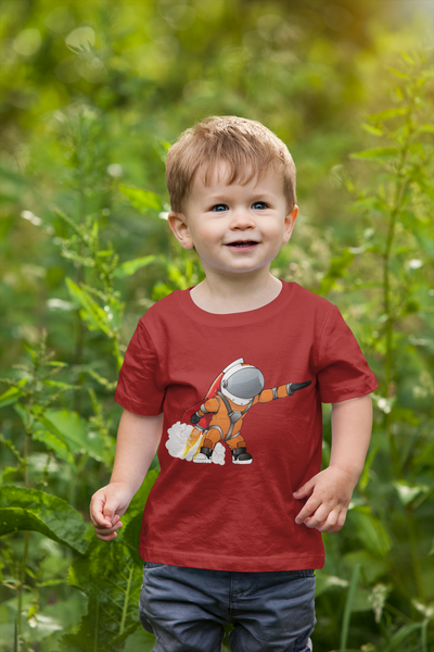 Future Astronaut Half Sleeves T-Shirt for Boy-FunkyTeesClub