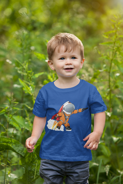 Future Astronaut Half Sleeves T-Shirt for Boy-FunkyTeesClub