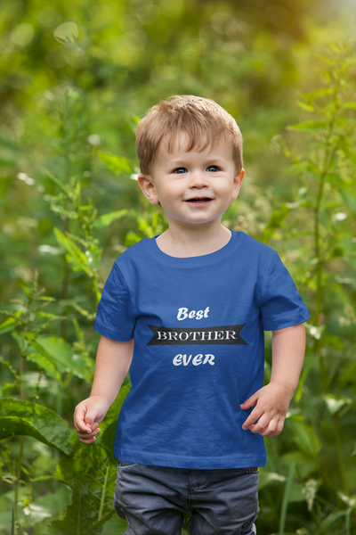 Best Brother Ever Half Sleeves T-Shirt for Boy-FunkyTeesClub