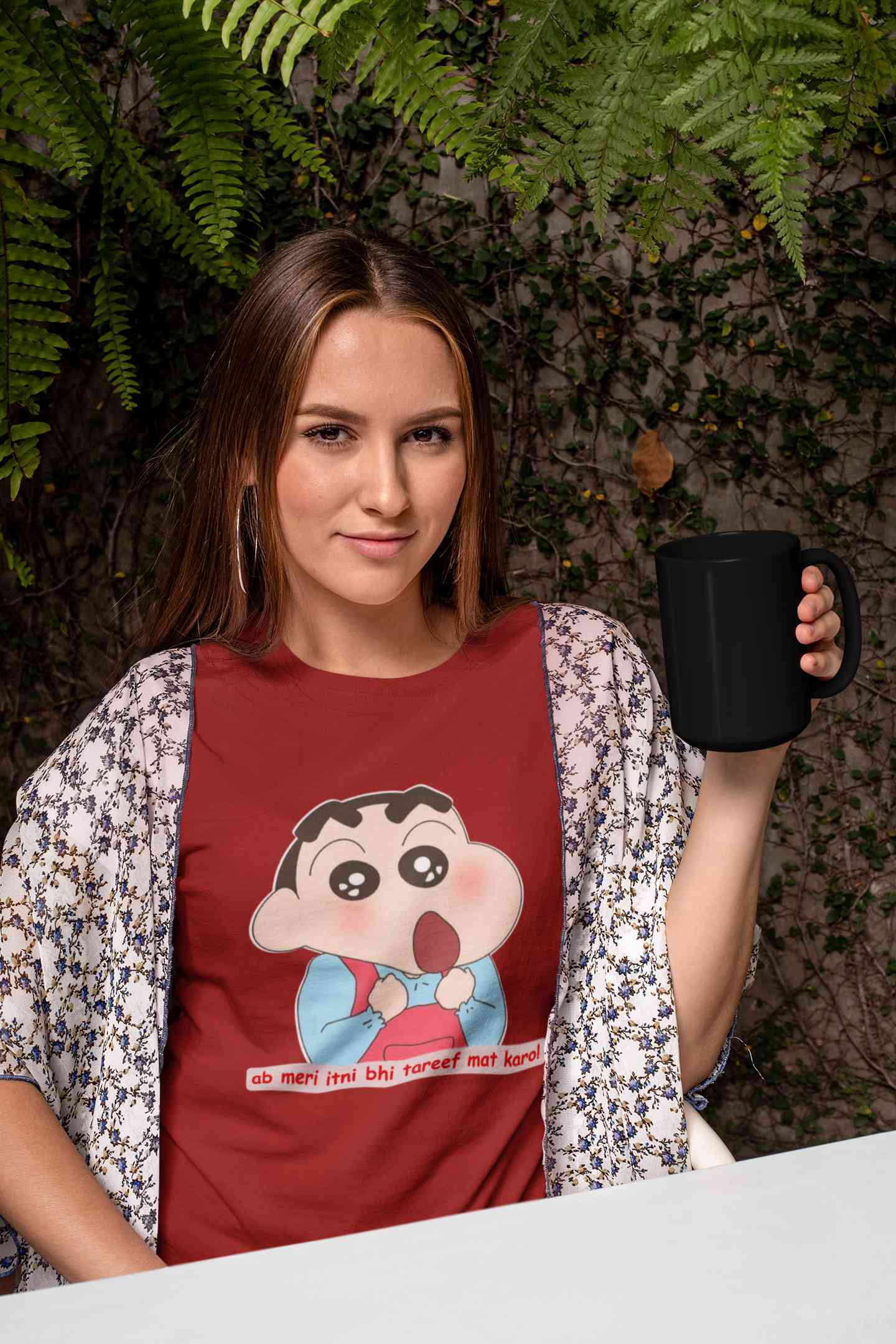 Itni Tareef Women Half Sleeves T-shirt- FunkyTeesClub
