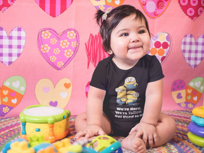 Cartoon Quotes Rompers for Baby Girl- FunkyTeesClub