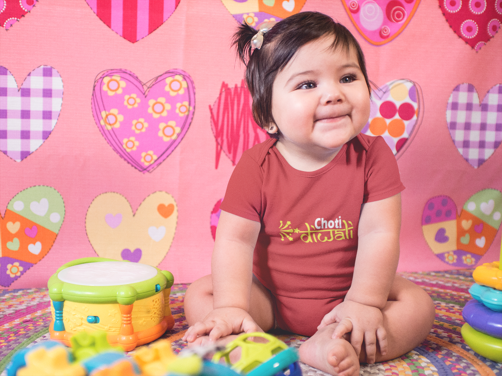Choti Diwali Rompers for Baby Girl- FunkyTeesClub