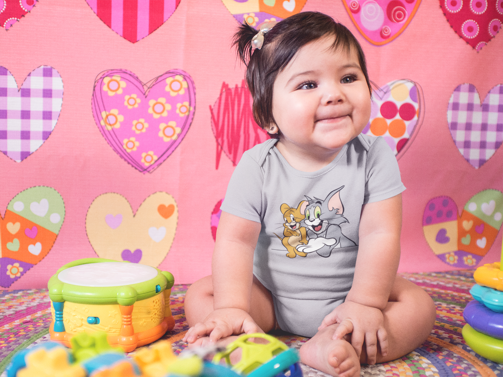 Cute Cartoon Rompers for Baby Girl- FunkyTeesClub