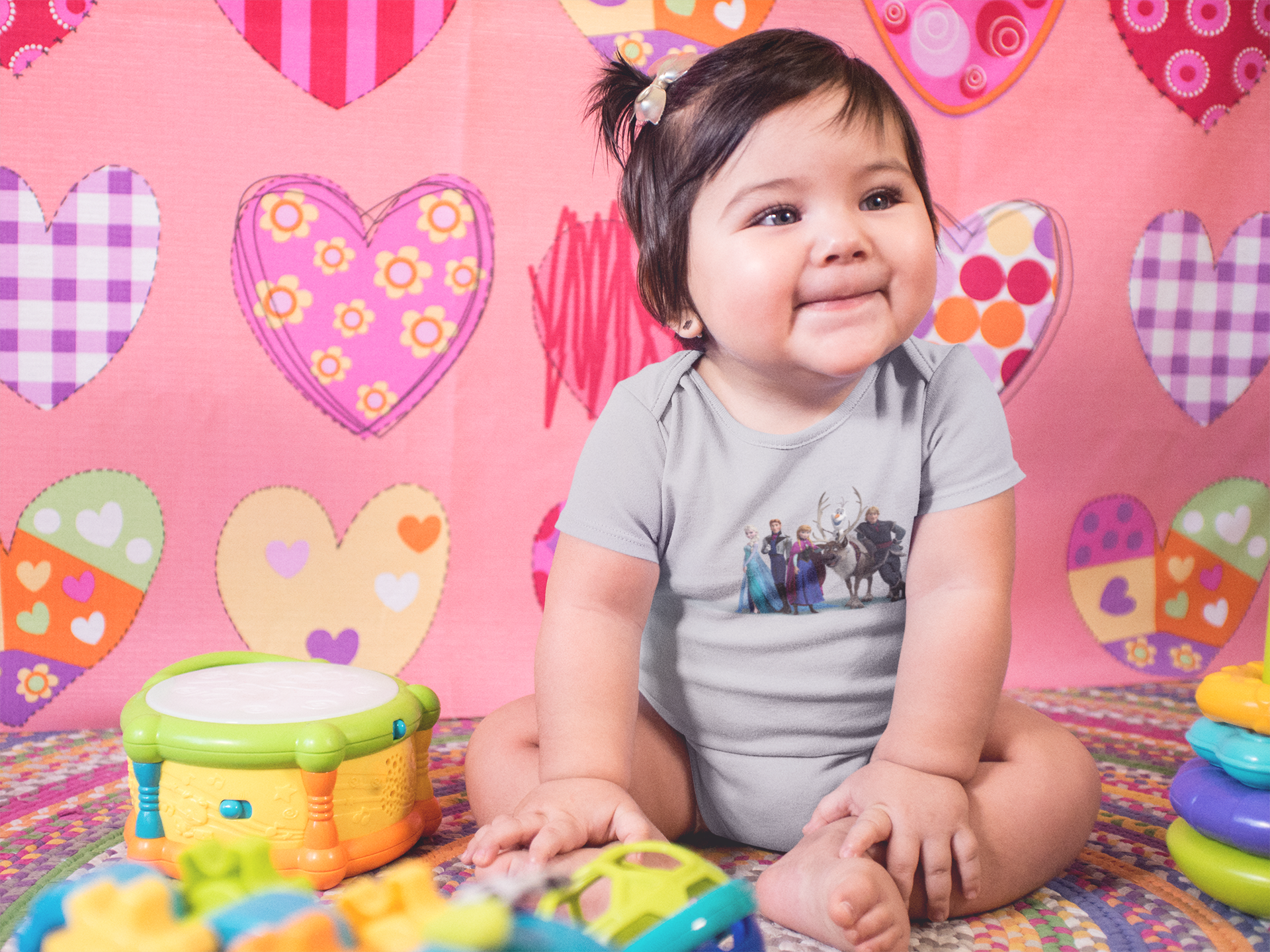 Princess Cartoon Rompers for Baby Girl- FunkyTeesClub