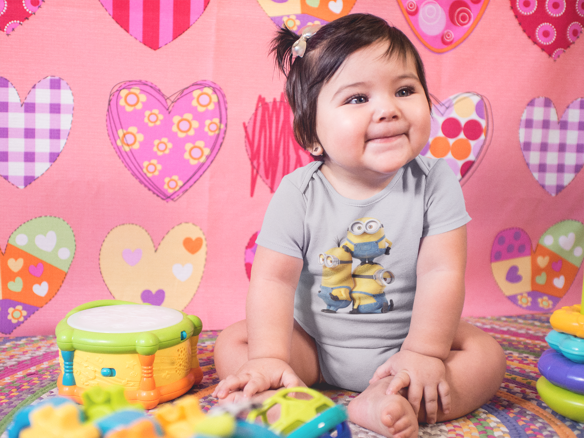 Cute Cartoon Rompers for Baby Girl- FunkyTeesClub