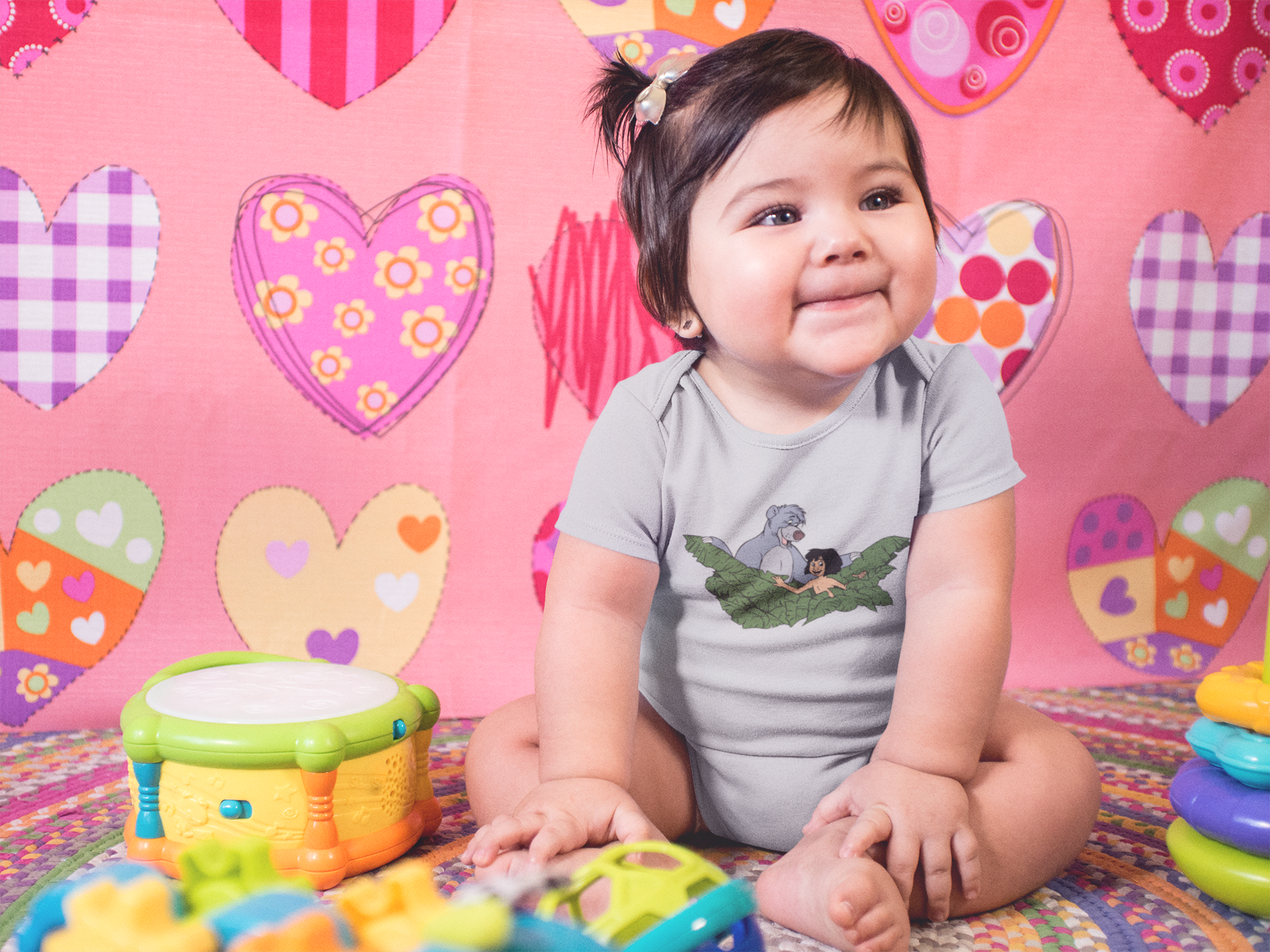 Cute Cartoon Rompers for Baby Girl- FunkyTeesClub