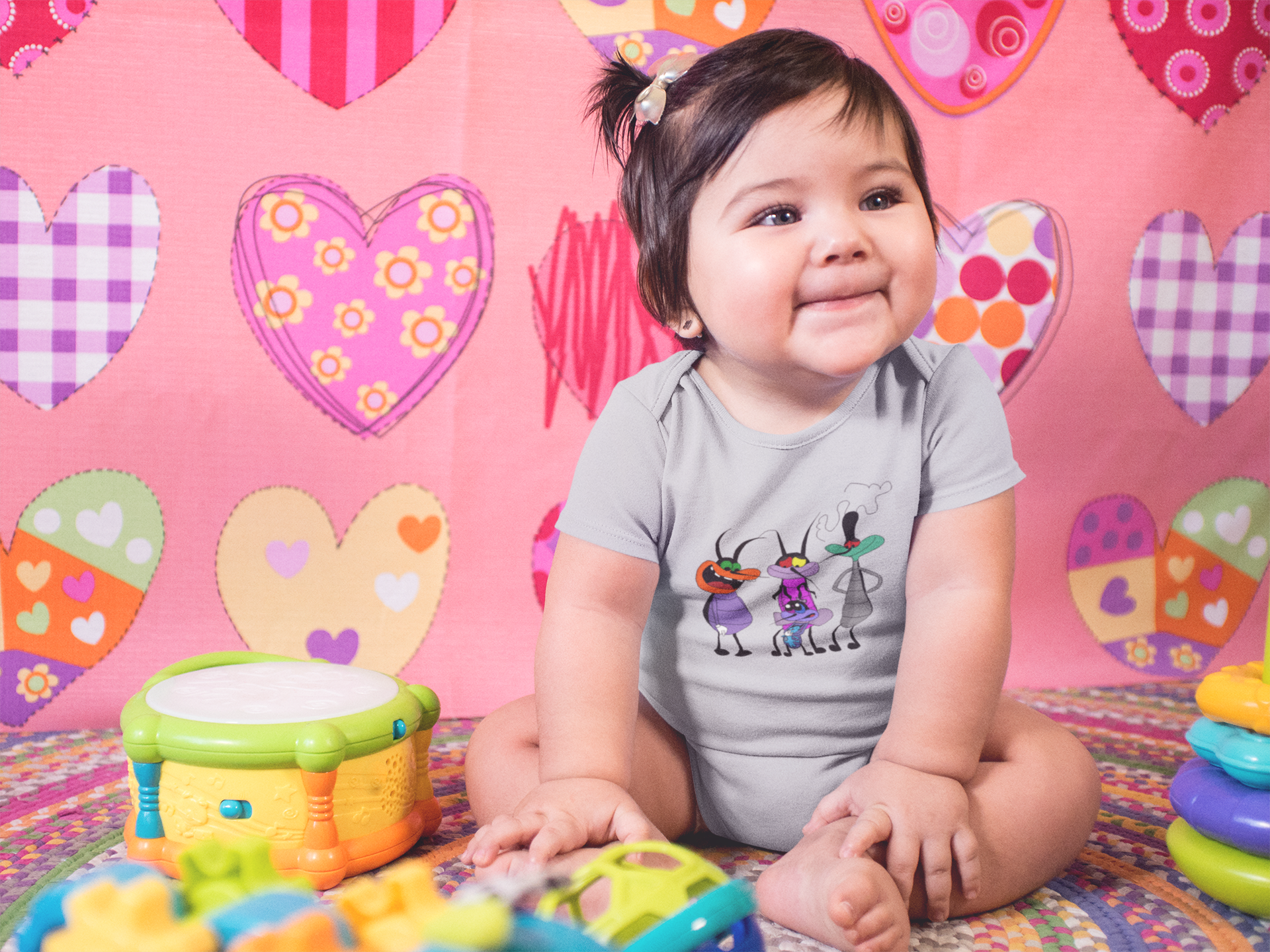 Cute Cartoon Rompers for Baby Girl- FunkyTeesClub