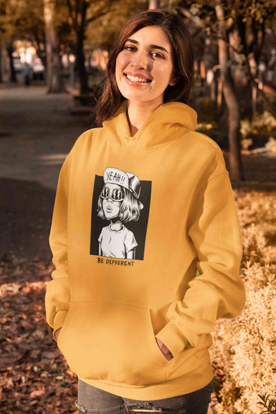 Be Different Hoodies for Women-FunkyTeesClub