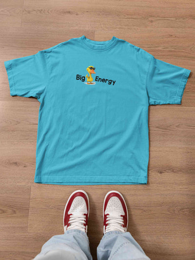 Big Duck Energy Mens Half Sleeves T-shirt- FunkyTeesClub