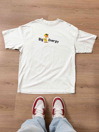 Big Duck Energy Mens Half Sleeves T-shirt- FunkyTeesClub