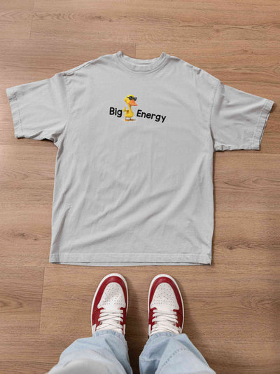 Big Duck Energy Mens Half Sleeves T-shirt- FunkyTeesClub