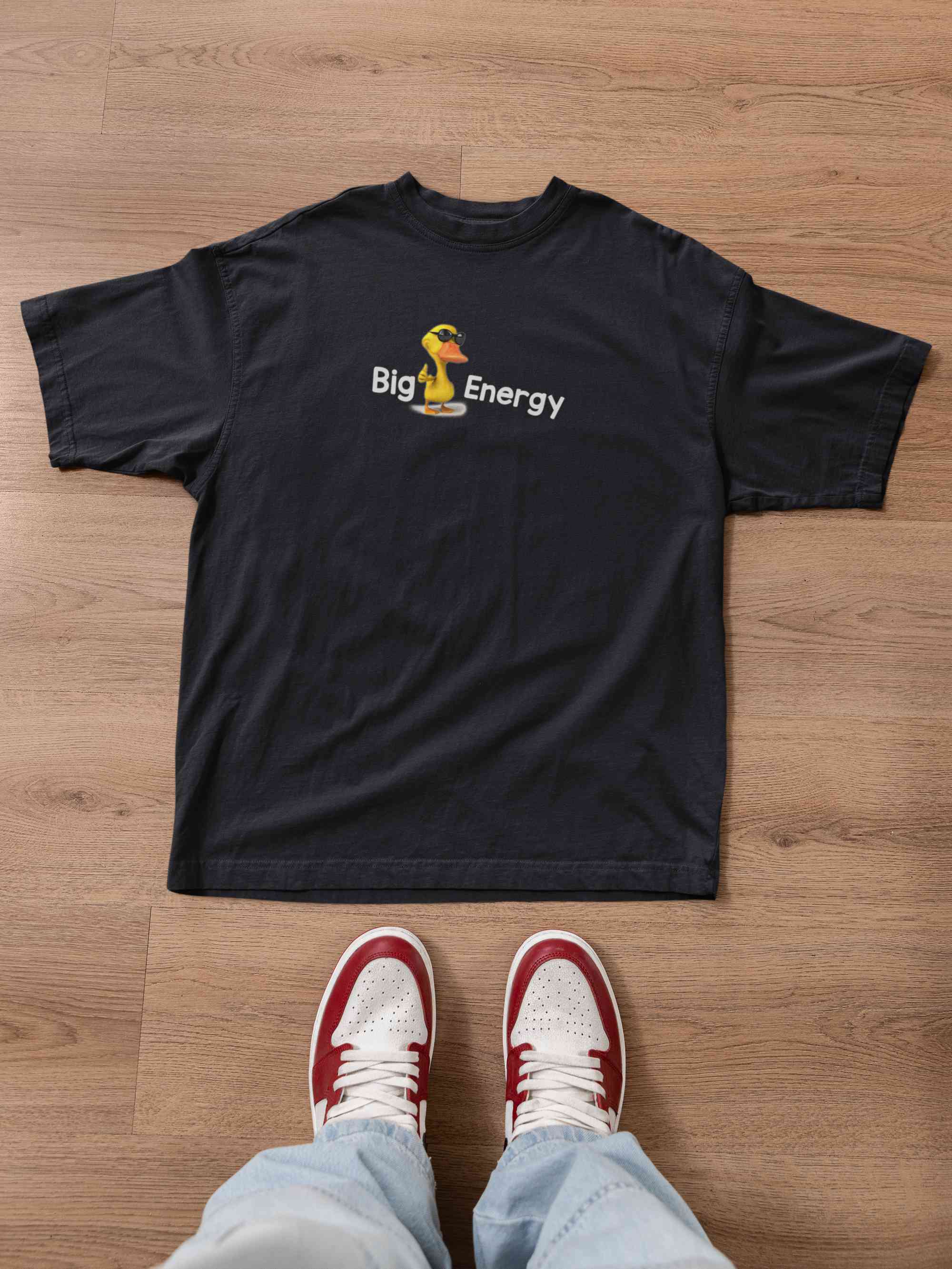Big Duck Energy Women Half Sleeves T-shirt- FunkyTeesClub