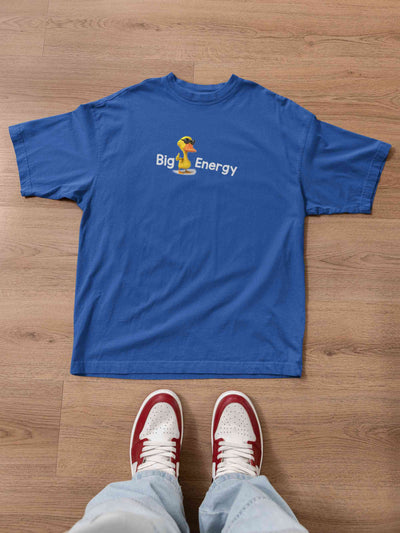 Big Duck Energy Mens Half Sleeves T-shirt- FunkyTeesClub