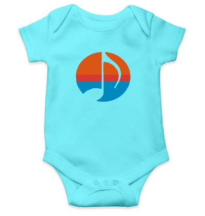 Music Node Rompers for Baby Boy- FunkyTradition FunkyTradition