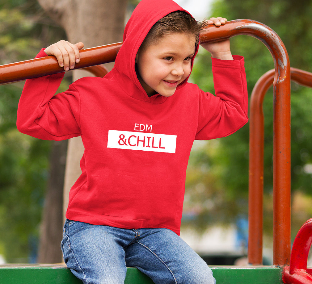 EDM & CHILL Boy Hoodies-FunkyTeesClub