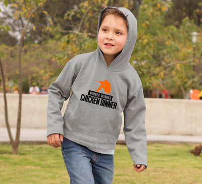 PUBG Winner Winner Chicken Dinner Boy Hoodies-FunkyTeesClub