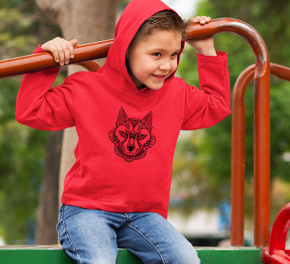 WOLF Boy Hoodies-FunkyTeesClub