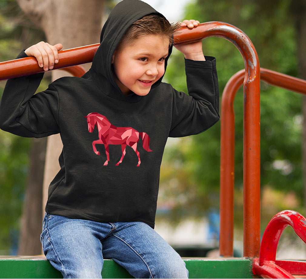 HORSE Boy Hoodies-FunkyTeesClub