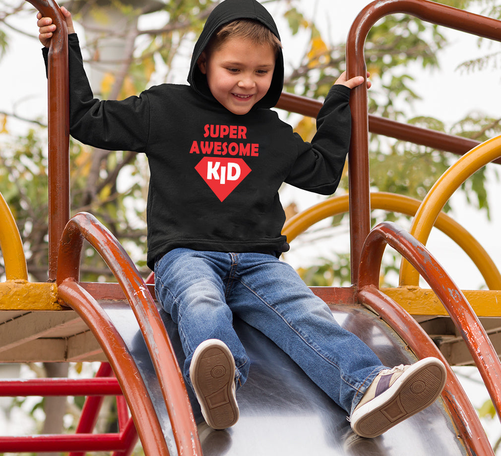 Super Awesome Kid Boy Hoodies-FunkyTeesClub