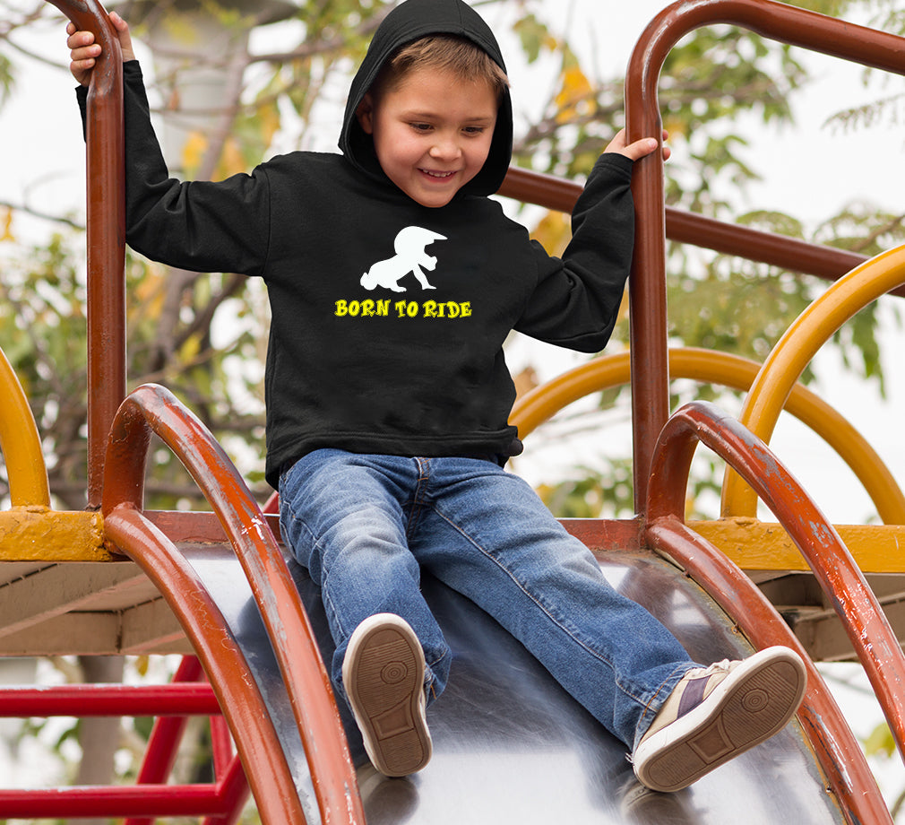 Born To Ride Boy Hoodies-FunkyTeesClub