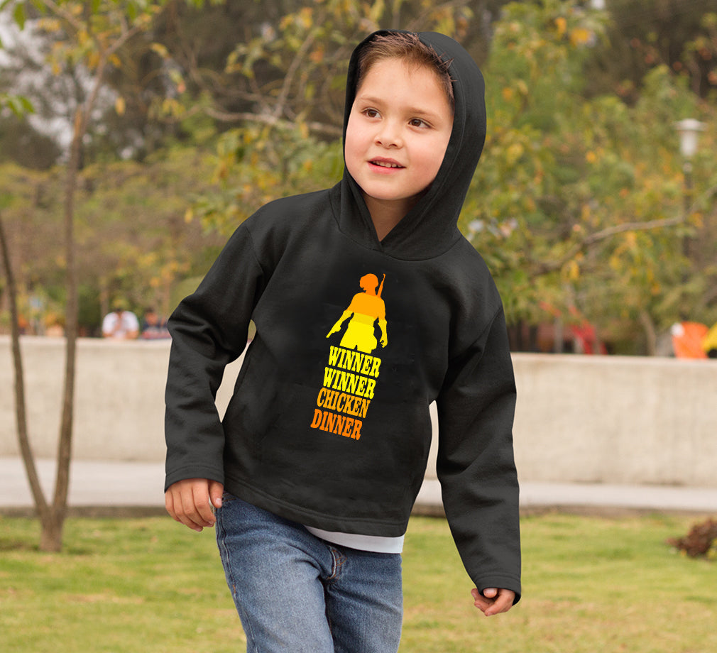 PUBG Winner Winner Chicken Dinner Boy Hoodies-FunkyTeesClub