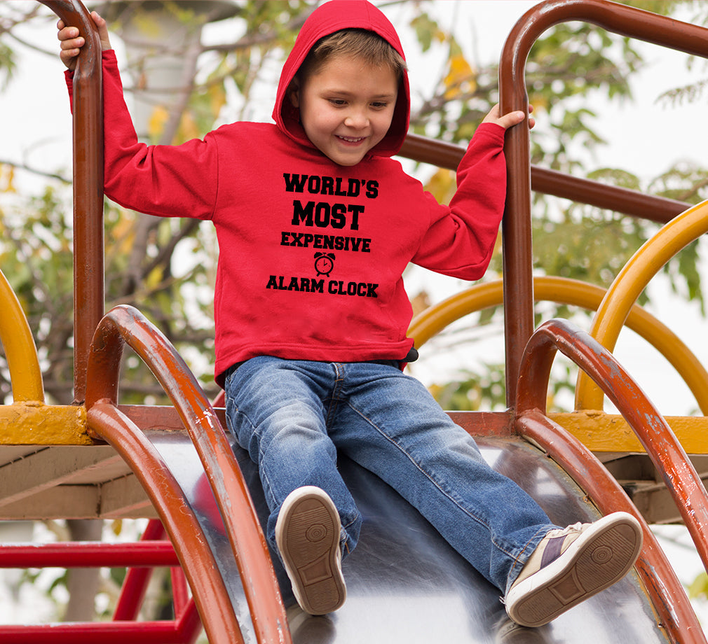 Expensive Alarm Clock Boy Hoodies-FunkyTeesClub