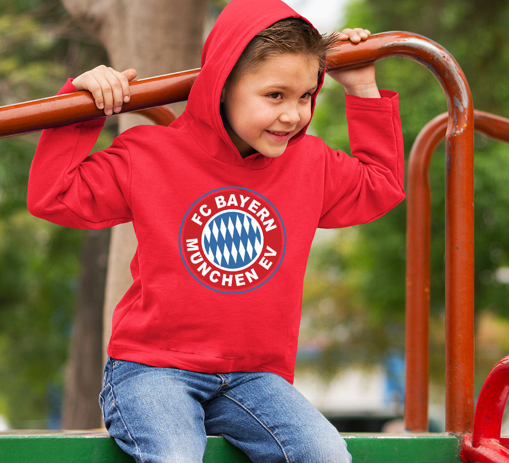 Bayern Munich Boy Hoodies-FunkyTeesClub