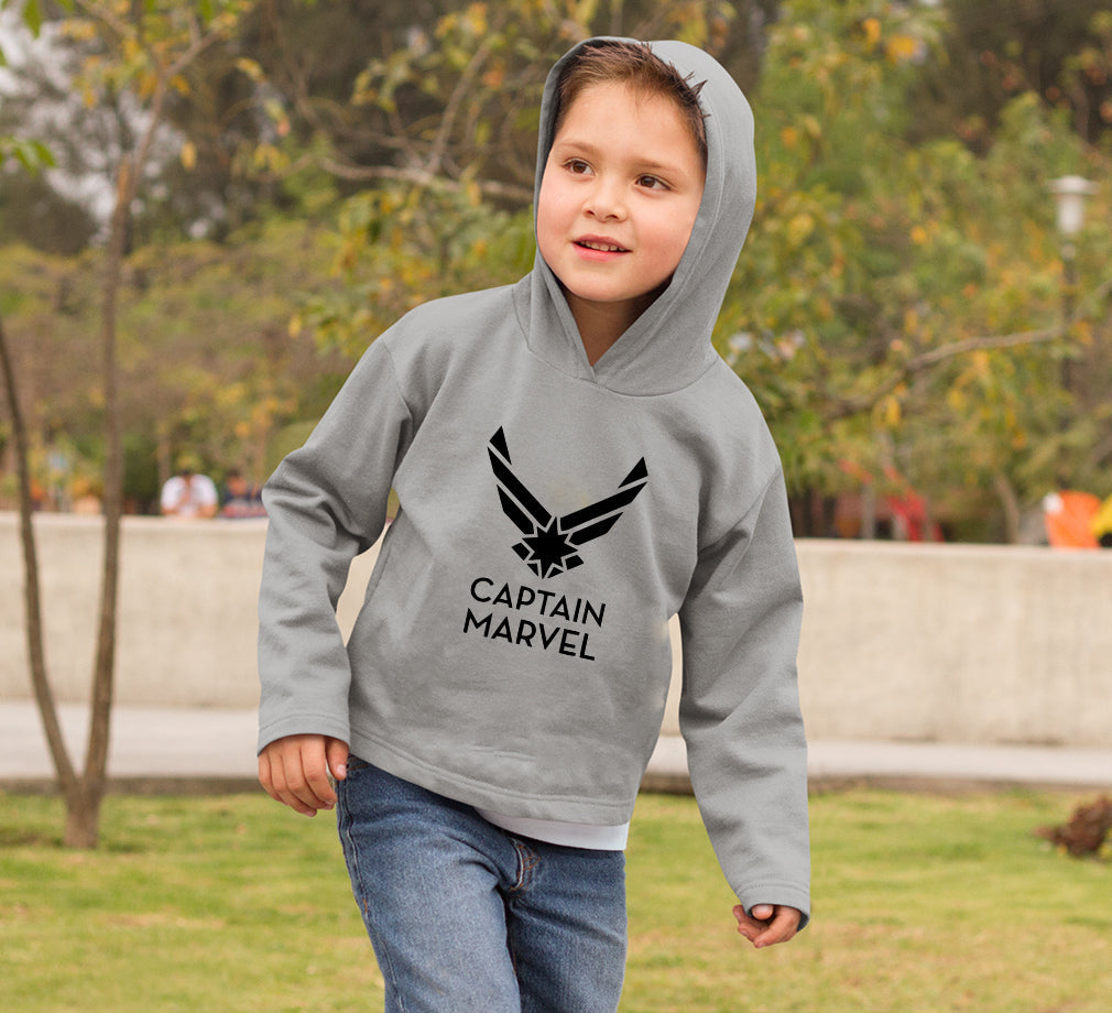 Captain Marvel Superhero Boy Hoodies-FunkyTeesClub