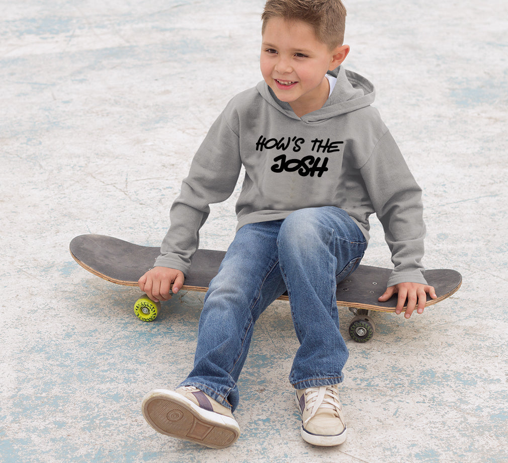 How's The Josh Boy Hoodies-FunkyTeesClub