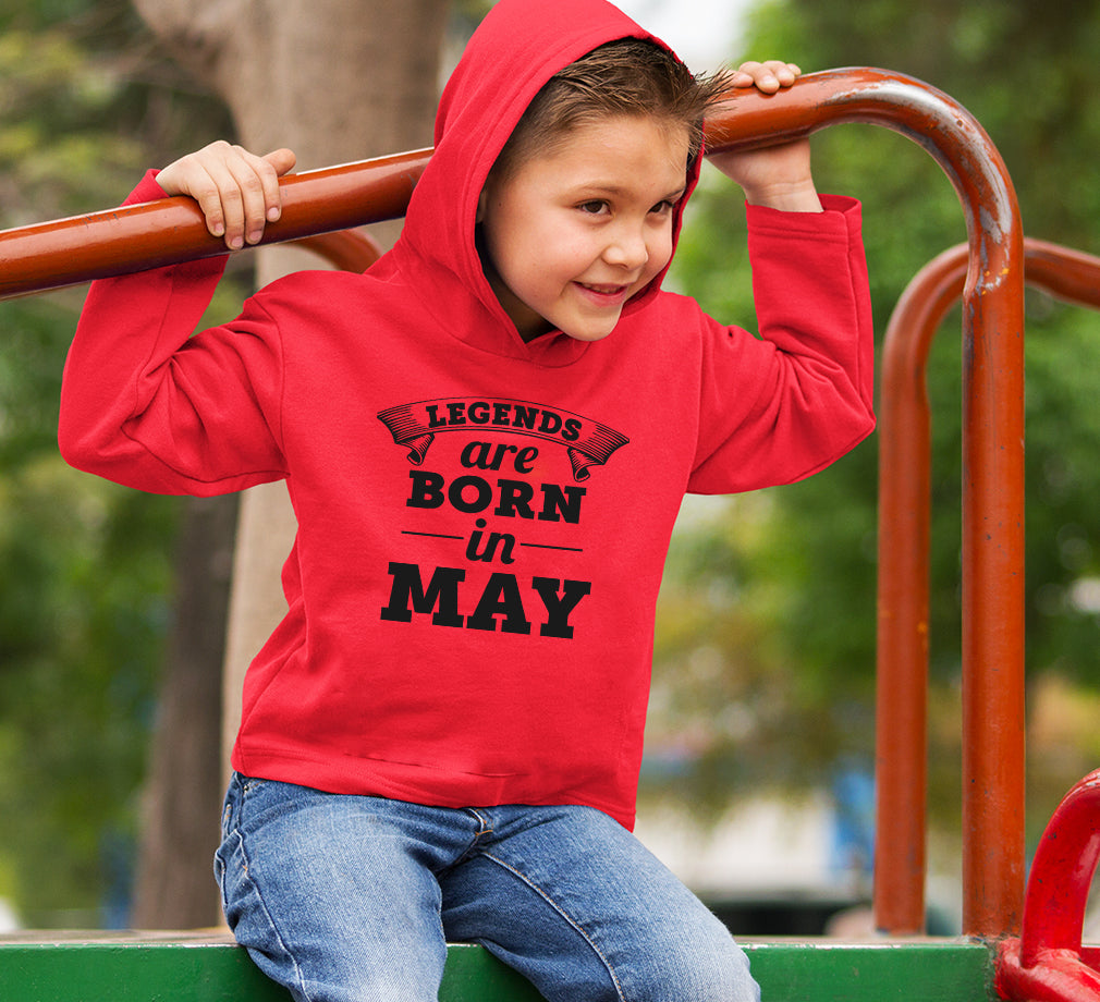 Legends are Born in May Boy Hoodies-FunkyTeesClub