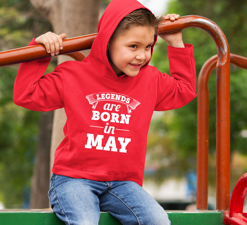 Legends are Born in May Boy Hoodies-FunkyTeesClub