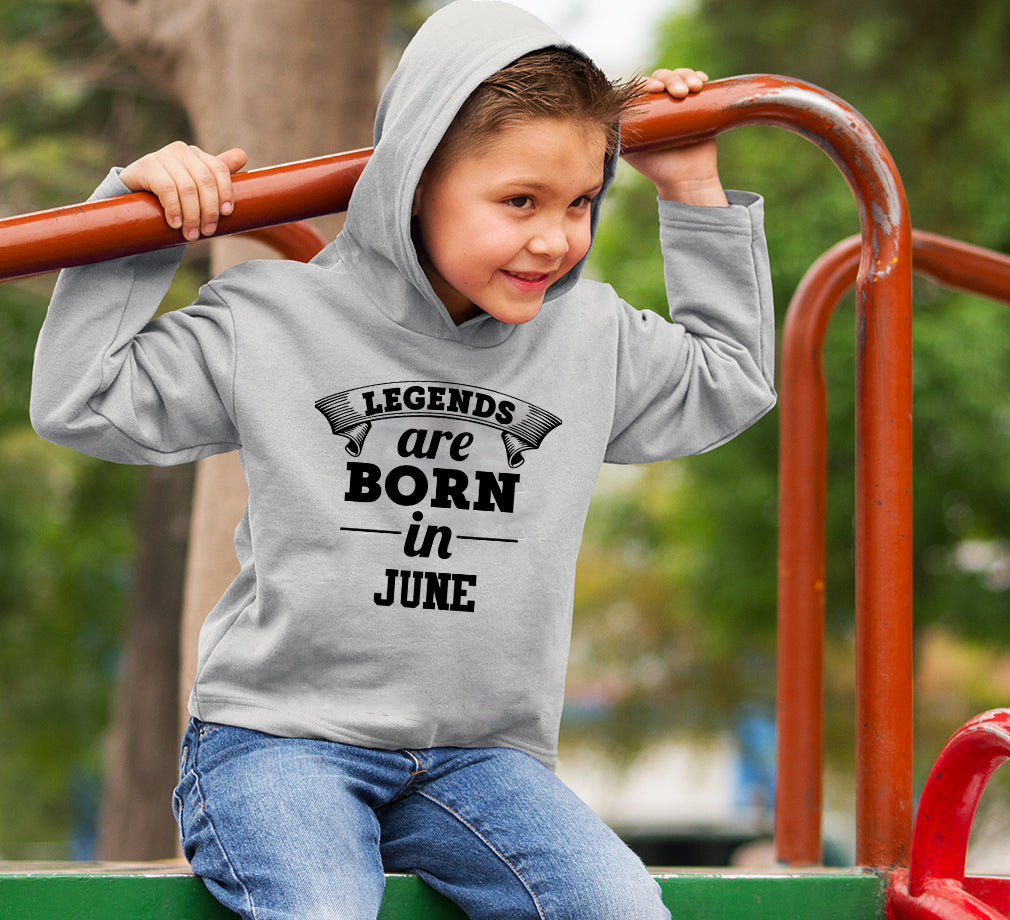 Legends are Born in June Boy Hoodies-FunkyTeesClub