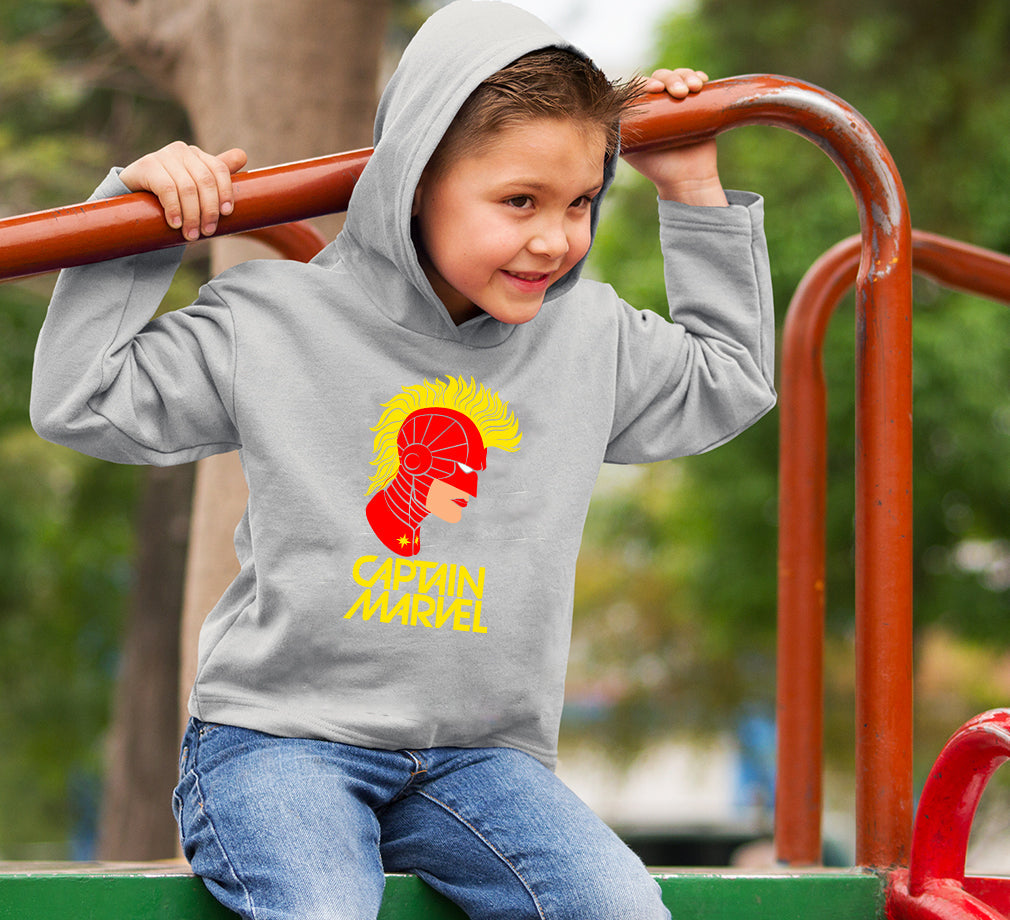 Captain Marvel Boy Hoodies-FunkyTeesClub