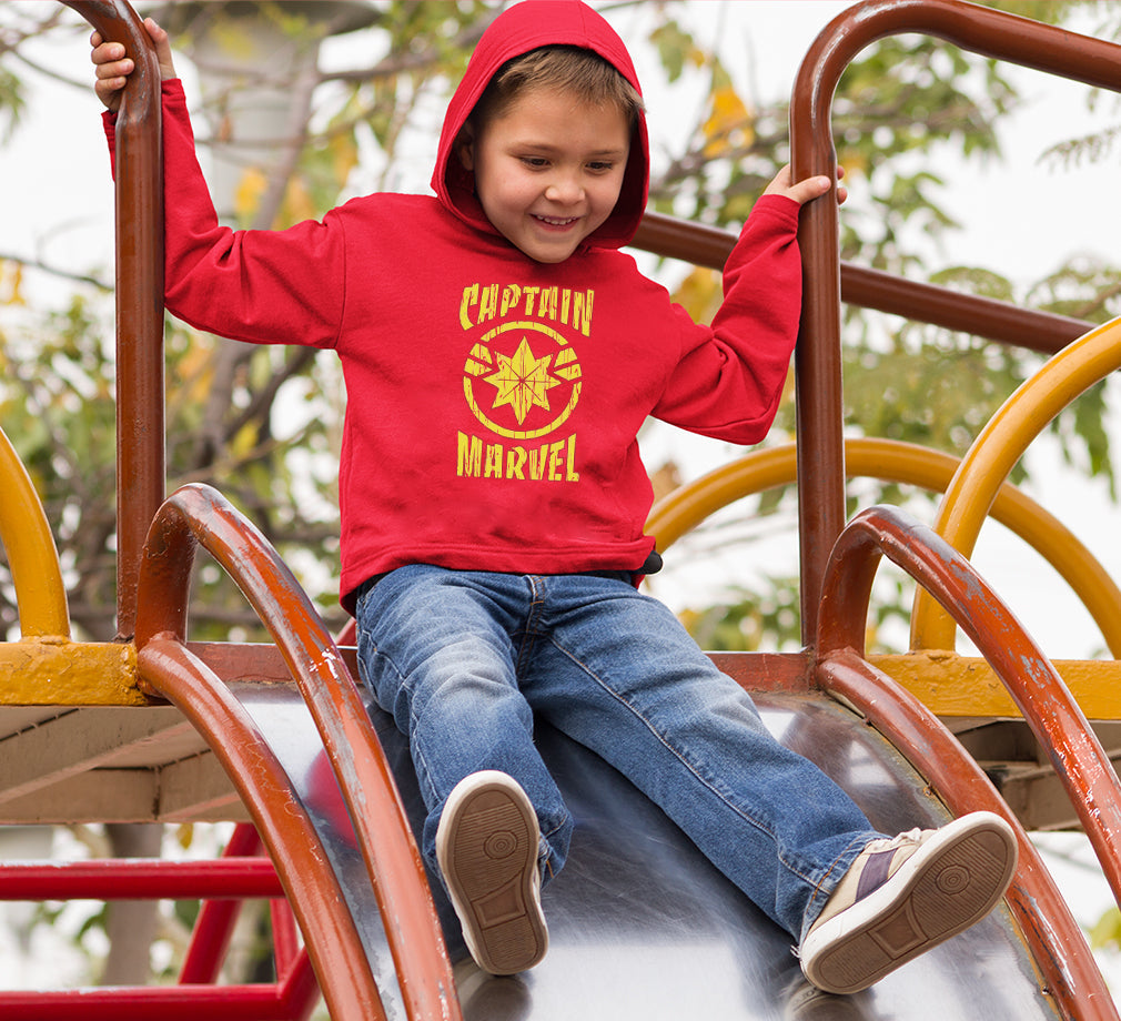 Captain Marvel Boy Hoodies-FunkyTeesClub