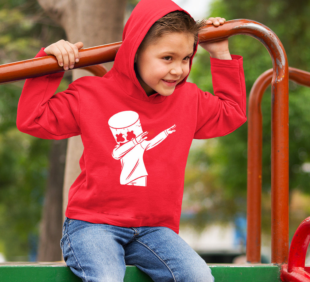 Dab Marshmello Boy Hoodies-FunkyTeesClub