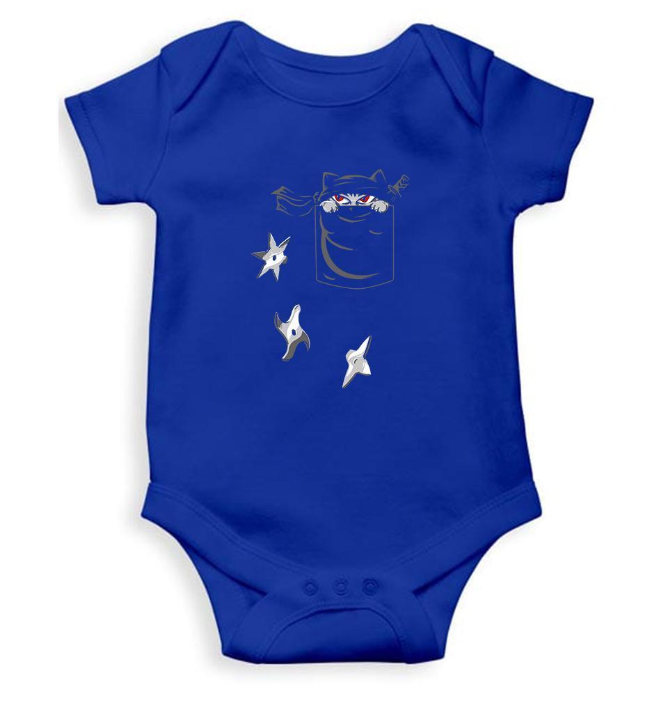 Ninja Cat Abstract Rompers for Baby Girl- FunkyTradition FunkyTradition