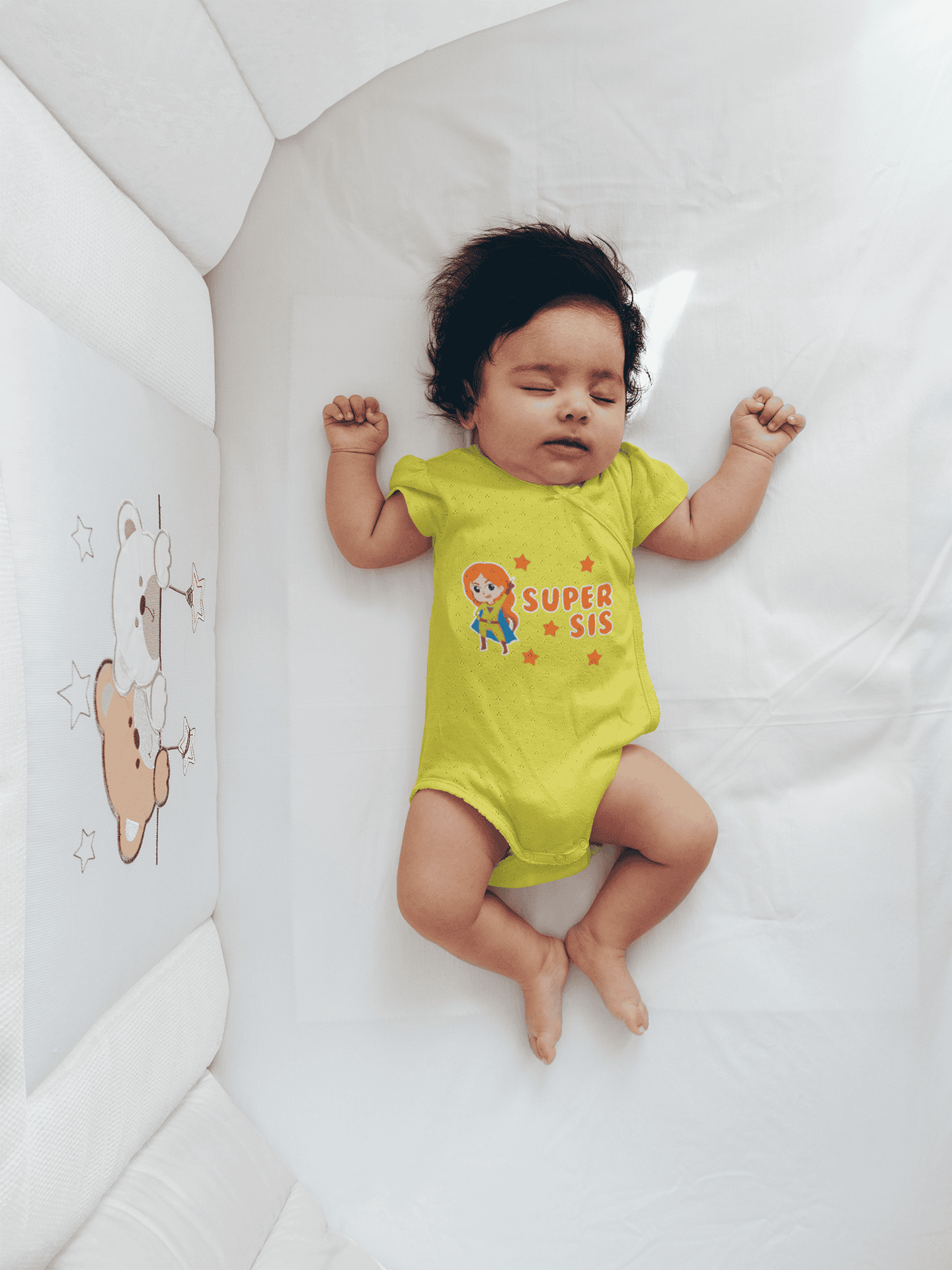 Super Sister Rakshabandhan Rompers for Baby Girl- FunkyTeesClub
