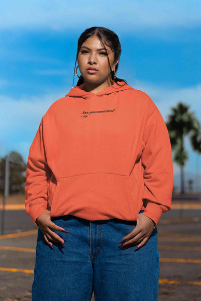 See You Tomorrow Hoodies for Women-FunkyTeesClub