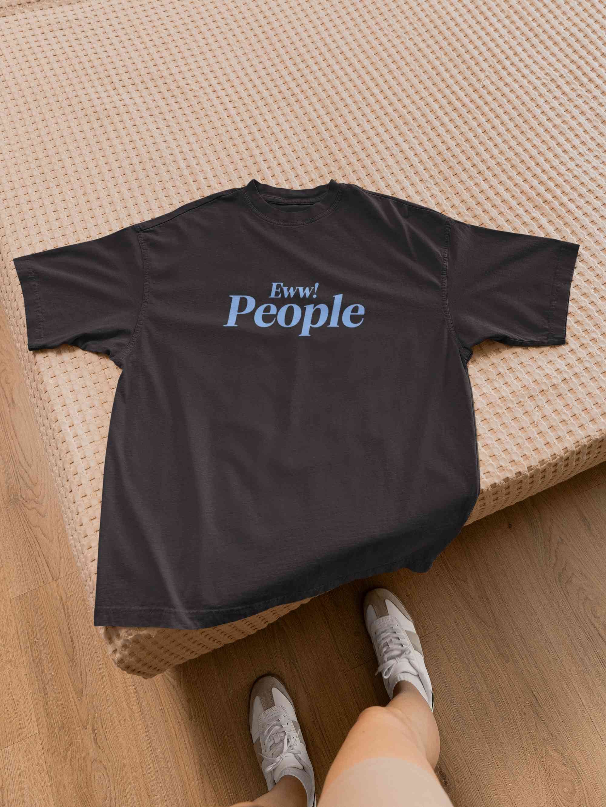 Eww! People Mens Half Sleeves T-shirt- FunkyTeesClub