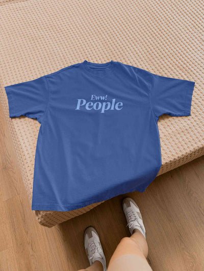 Eww! People Mens Half Sleeves T-shirt- FunkyTeesClub