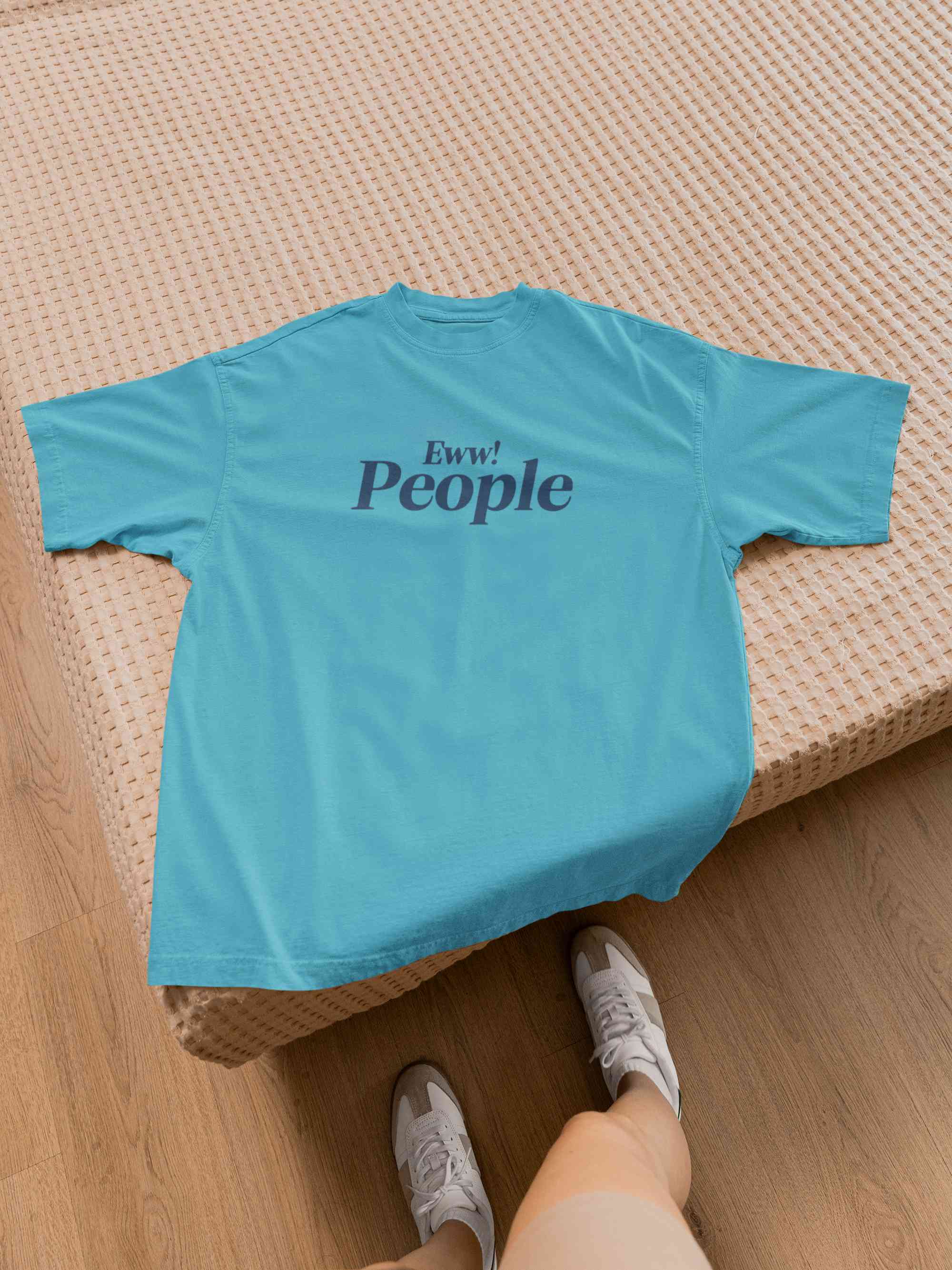Eww! People Women Half Sleeves T-shirt- FunkyTeesClub