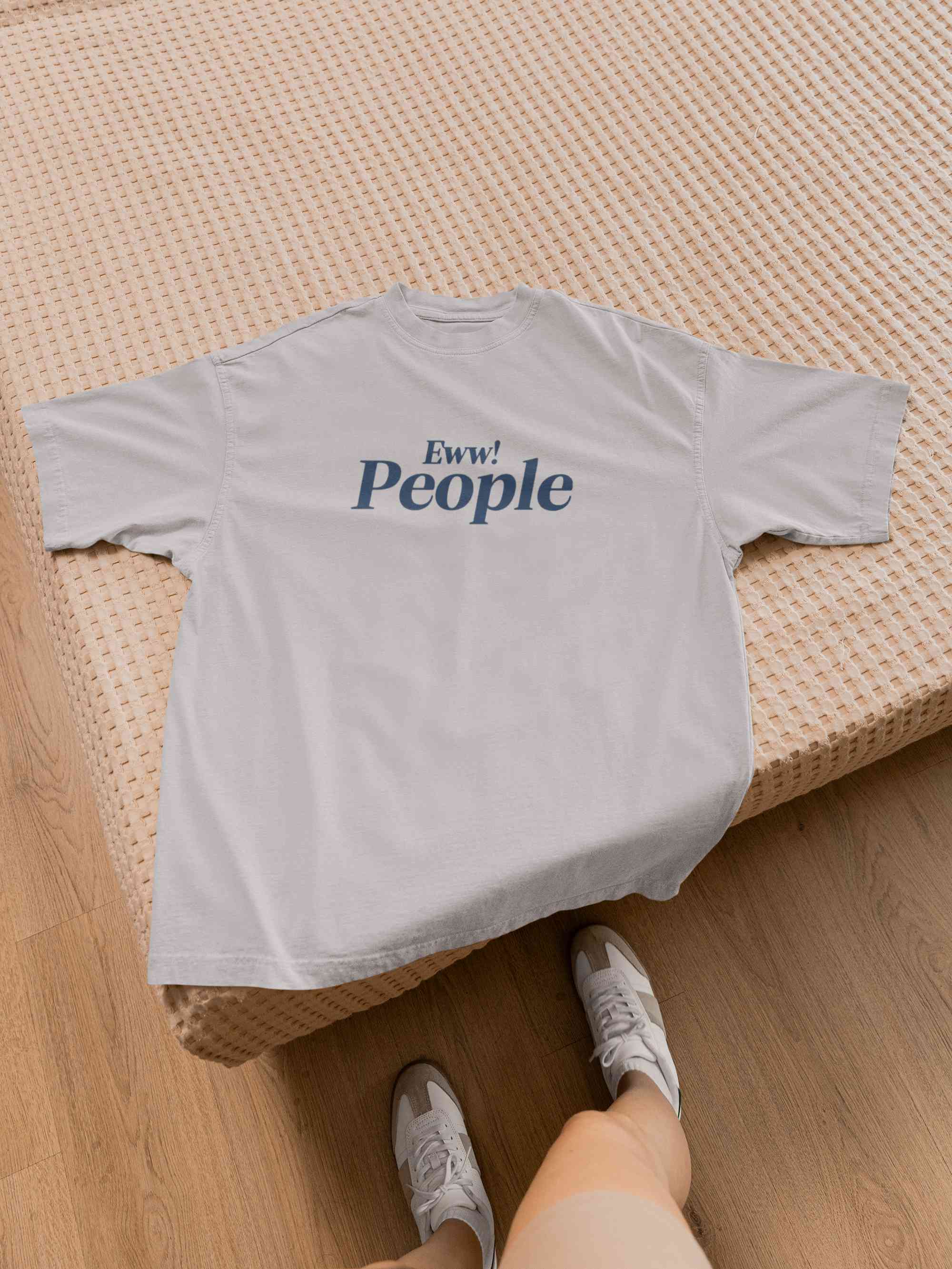 Eww! People Mens Half Sleeves T-shirt- FunkyTeesClub