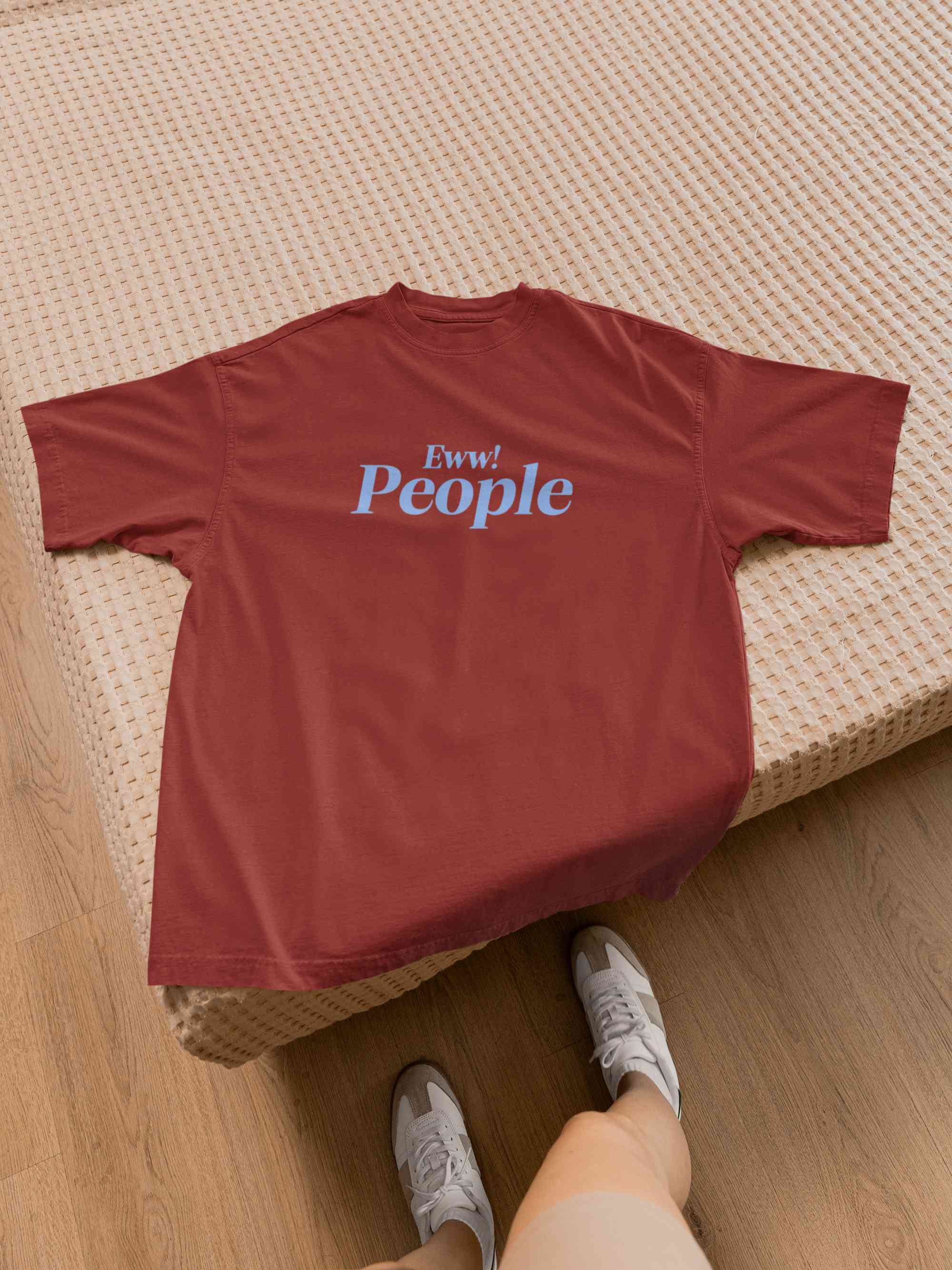 Eww! People Mens Half Sleeves T-shirt- FunkyTeesClub