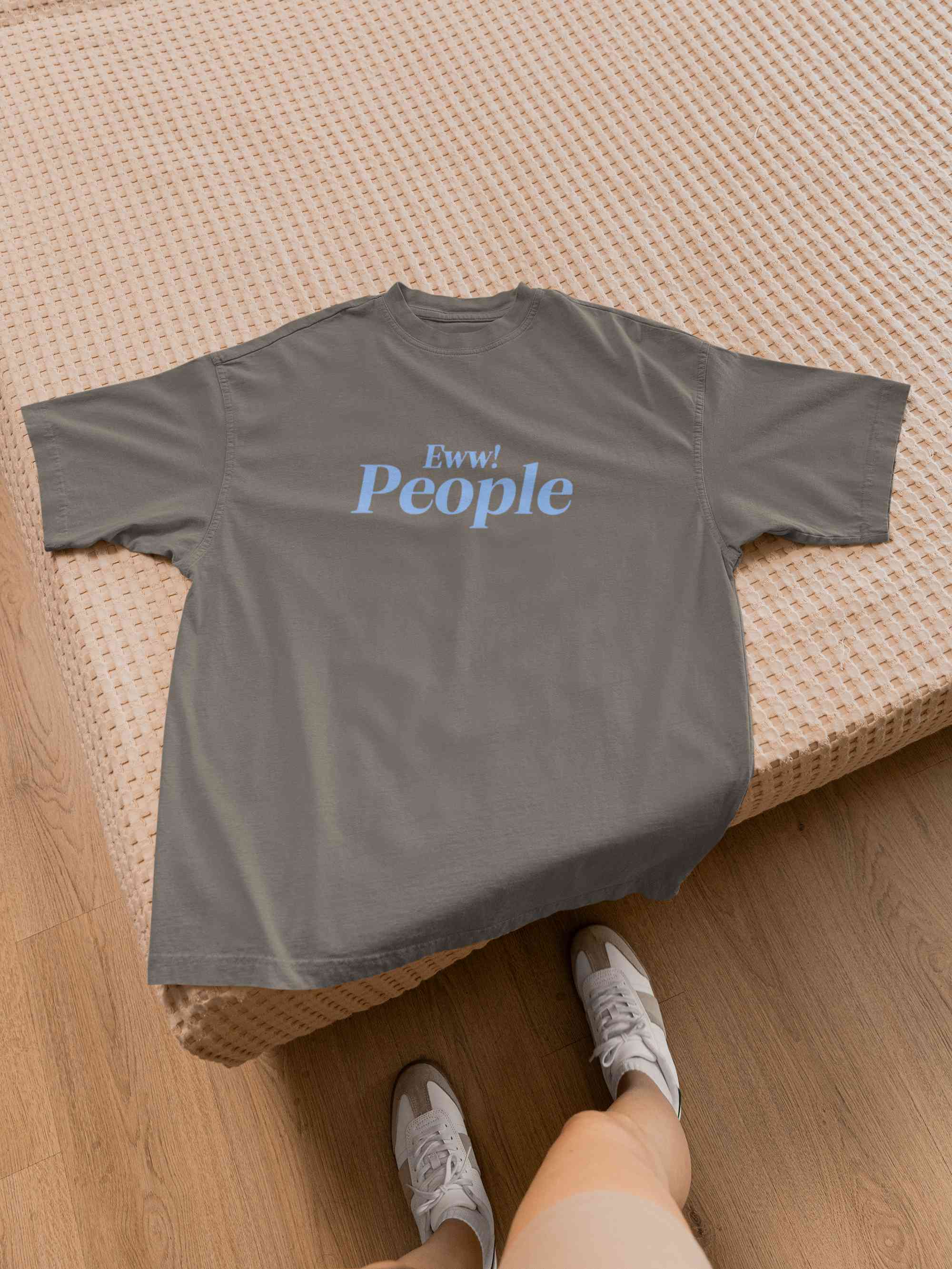 Eww! People Mens Half Sleeves T-shirt- FunkyTeesClub