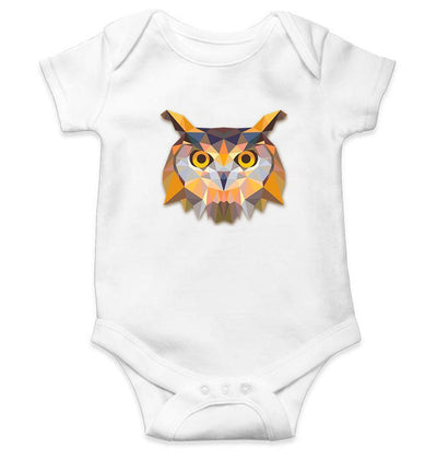 Owl Abstract Rompers for Baby Girl- FunkyTradition FunkyTradition