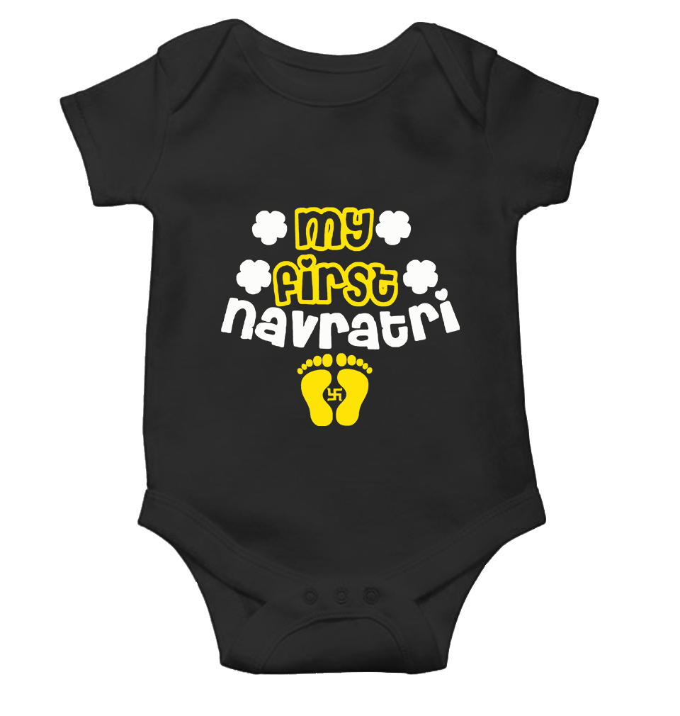 My First Navratri Rompers for Baby Girl- FunkyTeesClub