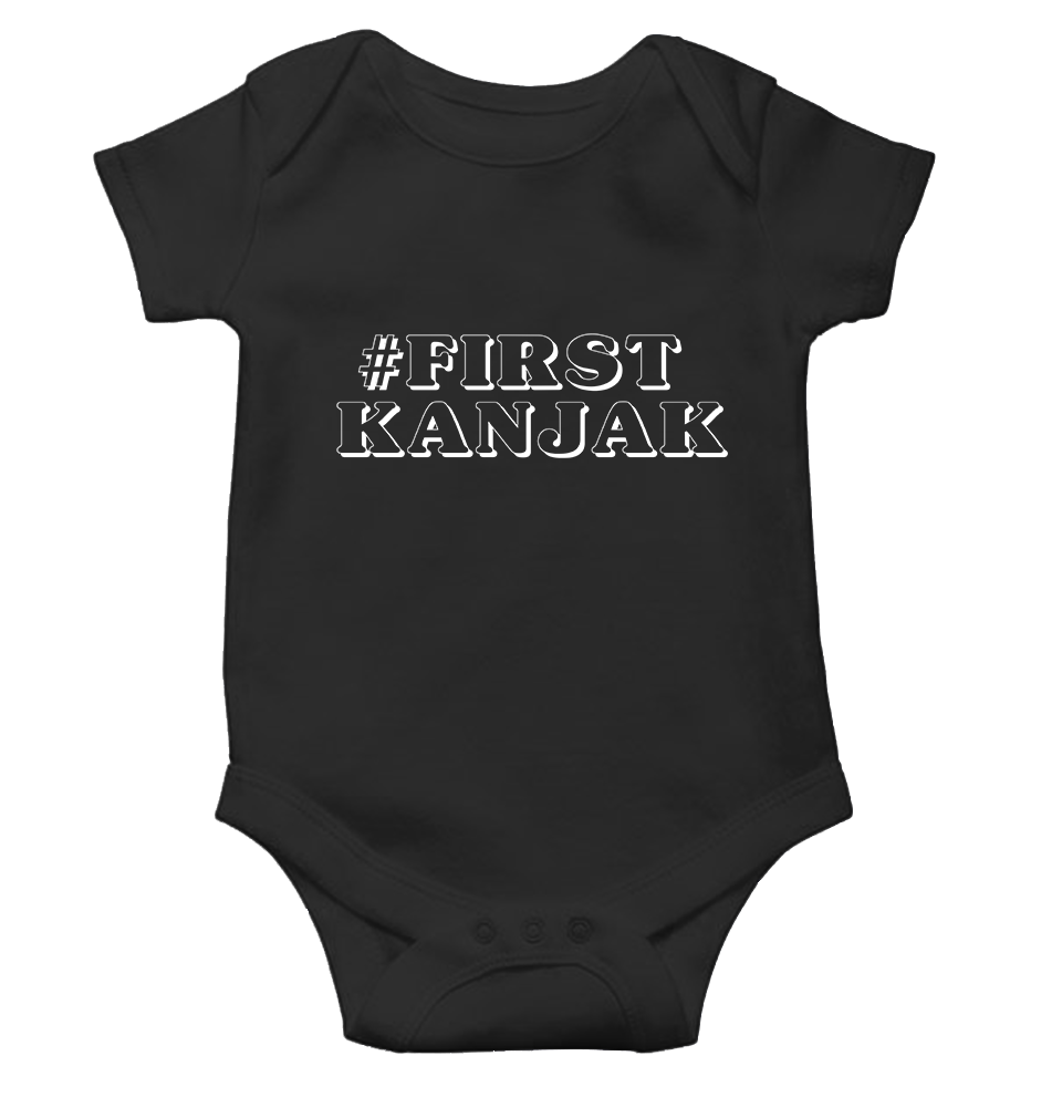 First Kanjak Rompers for Baby Girl- FunkyTeesClub